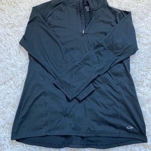 Black ¼ zip top!!